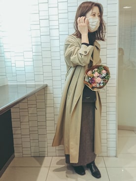 ちさん（レディース・159cm）の冬コーディネート