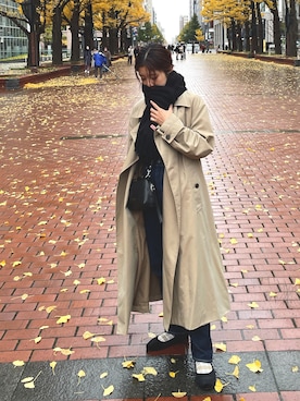 ちさん（レディース・159cm）の秋コーディネート