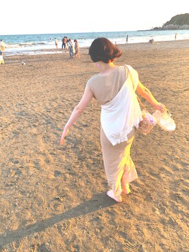m*さん（レディース・162cm）の秋コーディネート