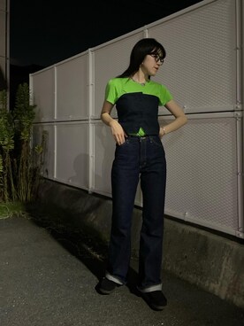 「Bonum（ボナム）のアイテム」を使った、noaさん（レディース・165cm）の夏コーディネート