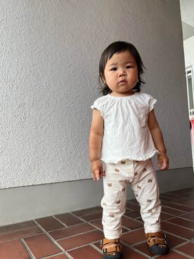 「西松屋コーデ」｜mihaooさん（キッズ・80cm）の夏コーディネート