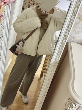 「SPAO（スパオ）のアイテム」を使った、肥牛さん（レディース・160cm）の秋コーディネート