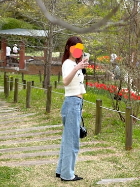 「アイテム（財布）」を使った、りなたんさん（レディース・166cm）の秋コーディネート