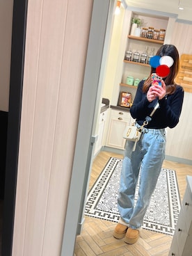 「MARC JACOBS（マークジェイコブス）のアイテム」を使った、りなたんさん（レディース・166cm）の冬コーディネート