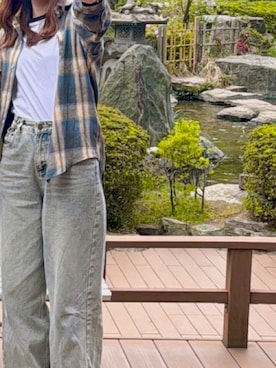 「SPINNS（スピンズ）のアイテム（パンツ）」を使った、りなたんさん（レディース・167cm）の春コーディネート