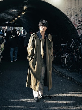 「インスタやってます」｜Ryuさん（メンズ・176cm）の冬コーディネート