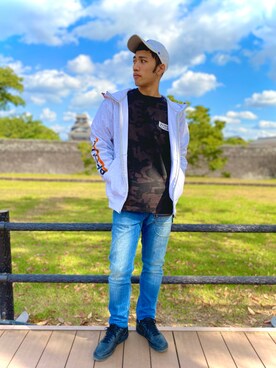 マルケス・タクヤさん（メンズ・174cm）の秋コーディネート