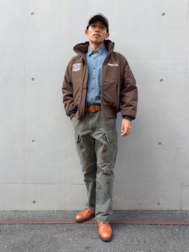 マルケス・タクヤさん(メンズ・175cm)の秋コーディネート