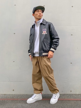 「アイテム（ソックス/靴下）」を使った、マルケス・タクヤさん（メンズ・175cm）の夏コーディネート
