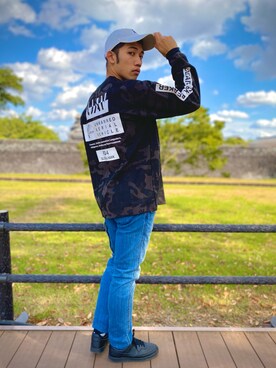 マルケス・タクヤさん（メンズ・174cm）の秋コーディネート