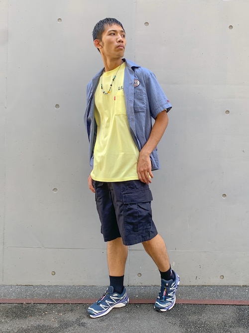 ANNAPOLIS WORK SHIRT / アナポリス 半袖ワークシャツ / AVIREX / アヴィレックス
