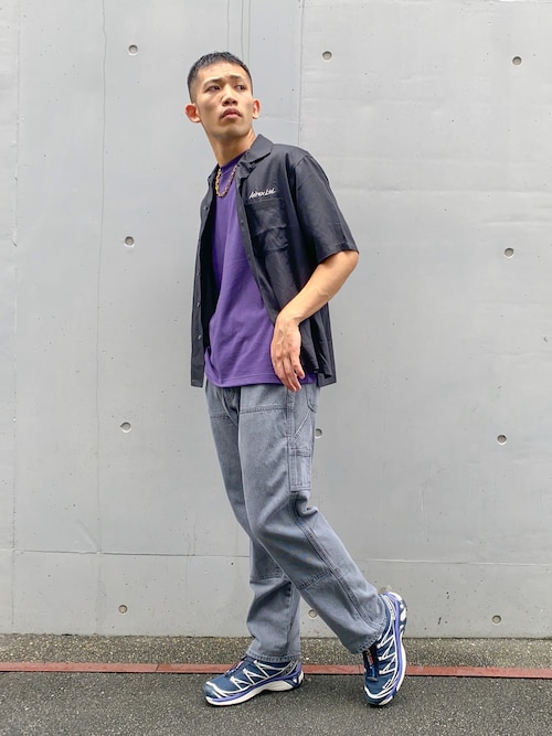 《直営店限定》DOUBLE KNEE DENIM PANTS / ダブルニー デニムパンツ / AVIREX / アヴィレックス