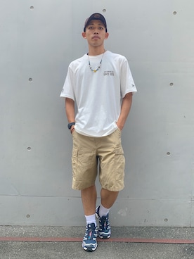 マルケス・タクヤさん（メンズ・175cm）の夏コーディネート