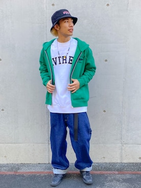 マルケス・タクヤさん（メンズ・174cm）の冬コーディネート