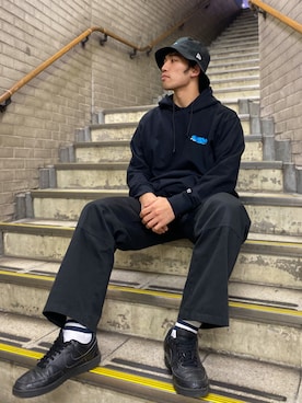 マルケス・タクヤさん（メンズ・174cm）の冬コーディネート