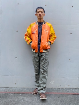 「アイテム（レッグウェア）」を使った、マルケス・タクヤさん（メンズ・175cm）の夏コーディネート