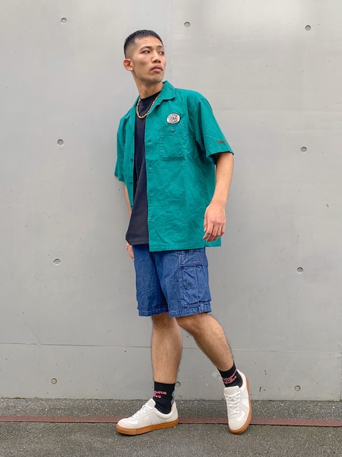 ANNAPOLIS WORK SHIRT / アナポリス 半袖ワークシャツ / AVIREX / アヴィレックス