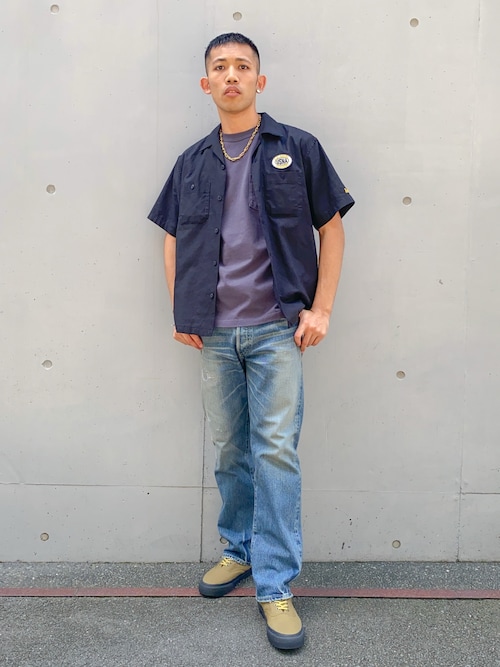 ANNAPOLIS WORK SHIRT / アナポリス 半袖ワークシャツ / AVIREX / アヴィレックス