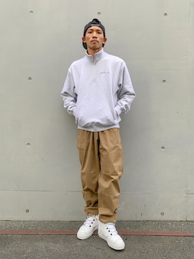 「アイテム（ソックス/靴下）」を使った、マルケス・タクヤさん（メンズ・175cm・20代）の夏コーディネート