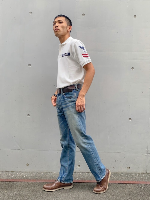 《TFQP》DENIM PANTS USED WASH / デニムパンツ ユーズドウォッシュ / AVIREX / アヴィレックス