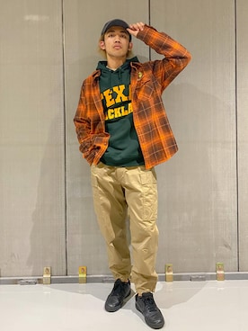マルケス・タクヤさん(メンズ・174cm)の冬コーディネート