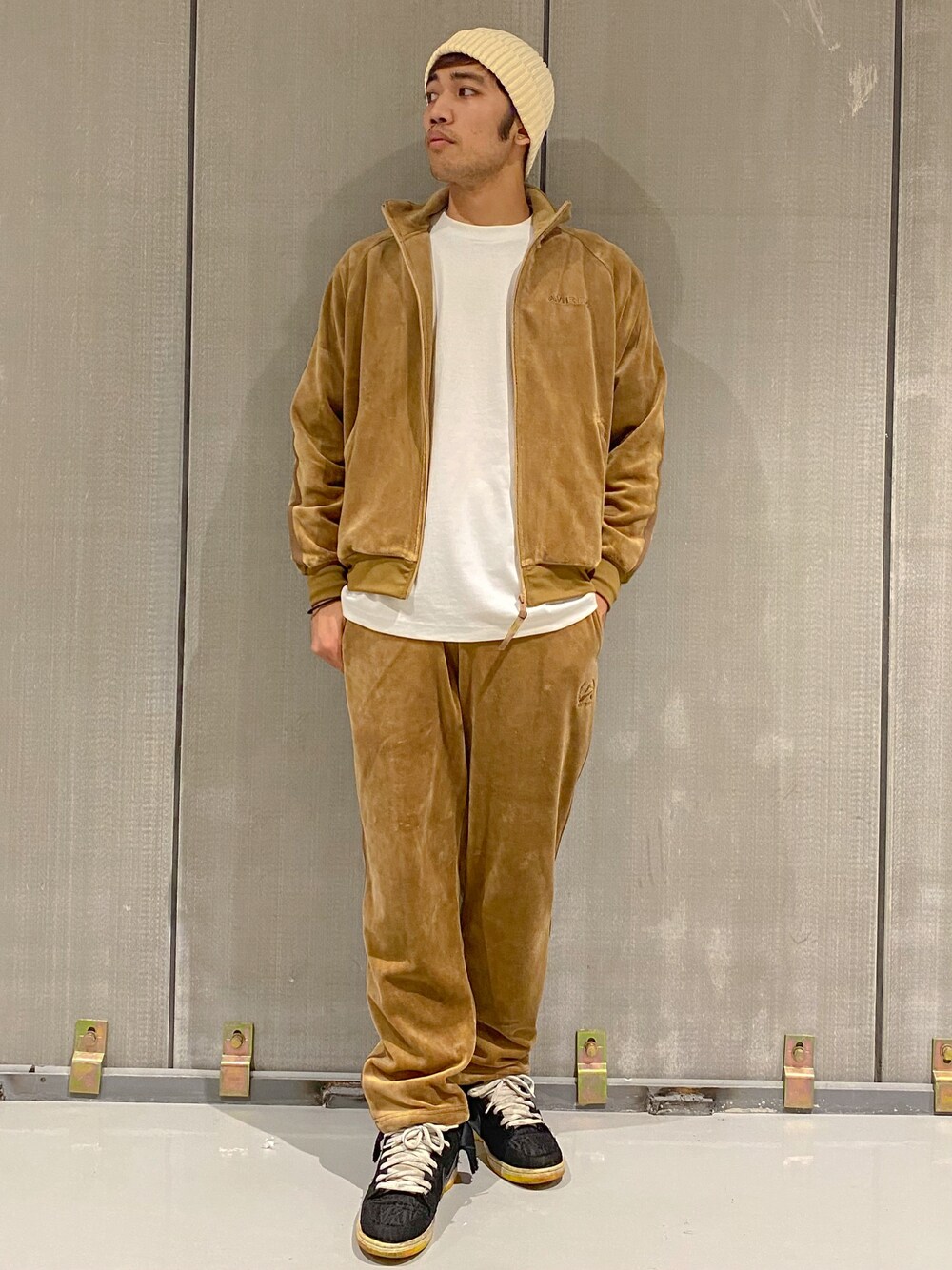 VELOUR TRACK JACKET / ベロア トラックジャケット / AVIREX 