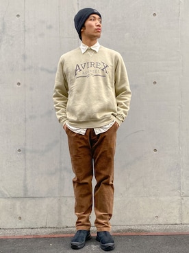 マルケス・タクヤさん（メンズ・174cm）の冬コーディネート