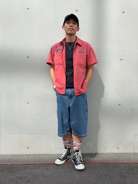 マルケス・タクヤさん(メンズ・175cm)の春コーディネート