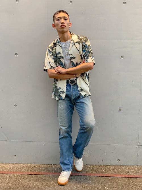 《TFQP》DENIM PANTS USED WASH / デニムパンツ ユーズドウォッシュ / AVIREX / アヴィレックス