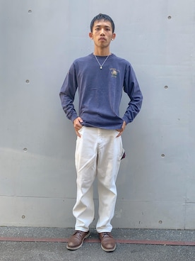 「アイテム（レッグウェア）」を使った、マルケス・タクヤさん（メンズ・175cm・20代）の夏コーディネート