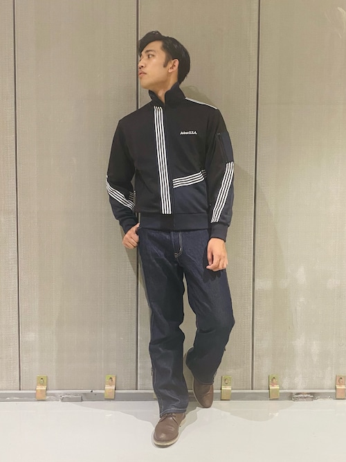 《CROSSOVER》BANDANA PATCH LONGSLEEVE T-SHIRT / バンダナ パッチ 長袖Tシャツ / AVIREX / アヴィレックス