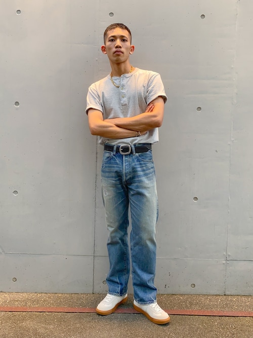 《TFQP》DENIM PANTS USED WASH / デニムパンツ ユーズドウォッシュ / AVIREX / アヴィレックス