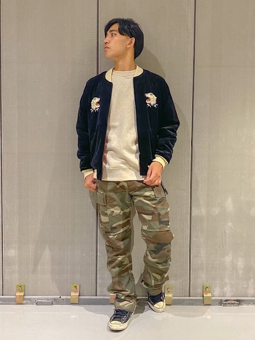 CREWNECK SWEAT FRYING TIGERS / クルーネックスウェット フライングタイガース / AVIREX / アヴィレックス