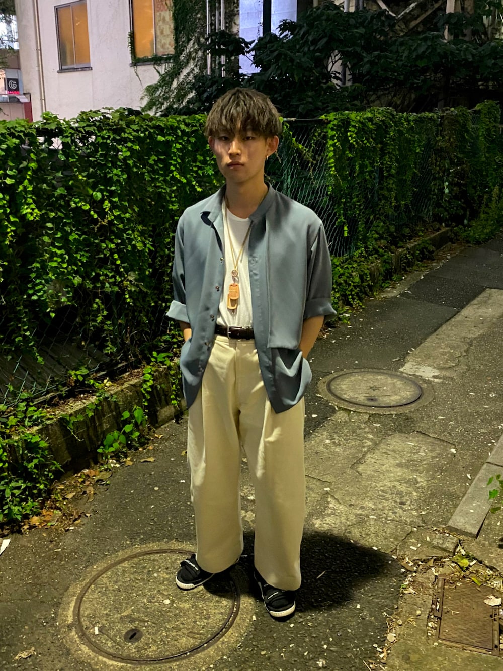 CULLNI（クルニ）の「2020春夏 アシンメトリーラペルシャツ