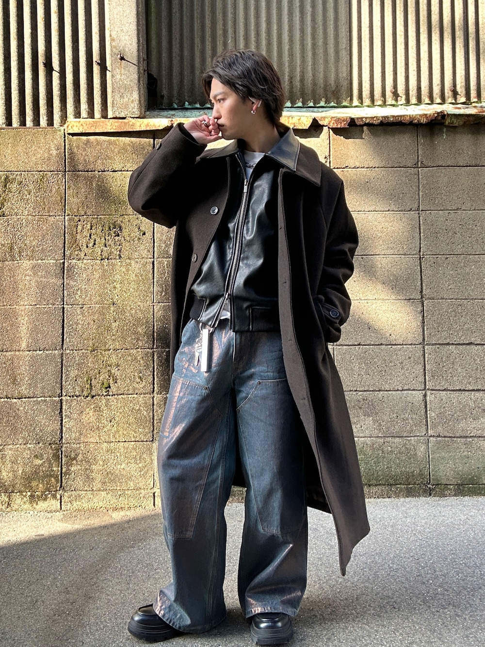 CLEL】Deep Texture Blouson / ディープテクスチャーブルゾンを使った