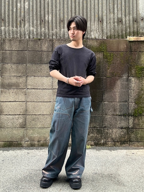 CLEL（クレイル）の「【CLEL】Specially Processed Double Knee Denim