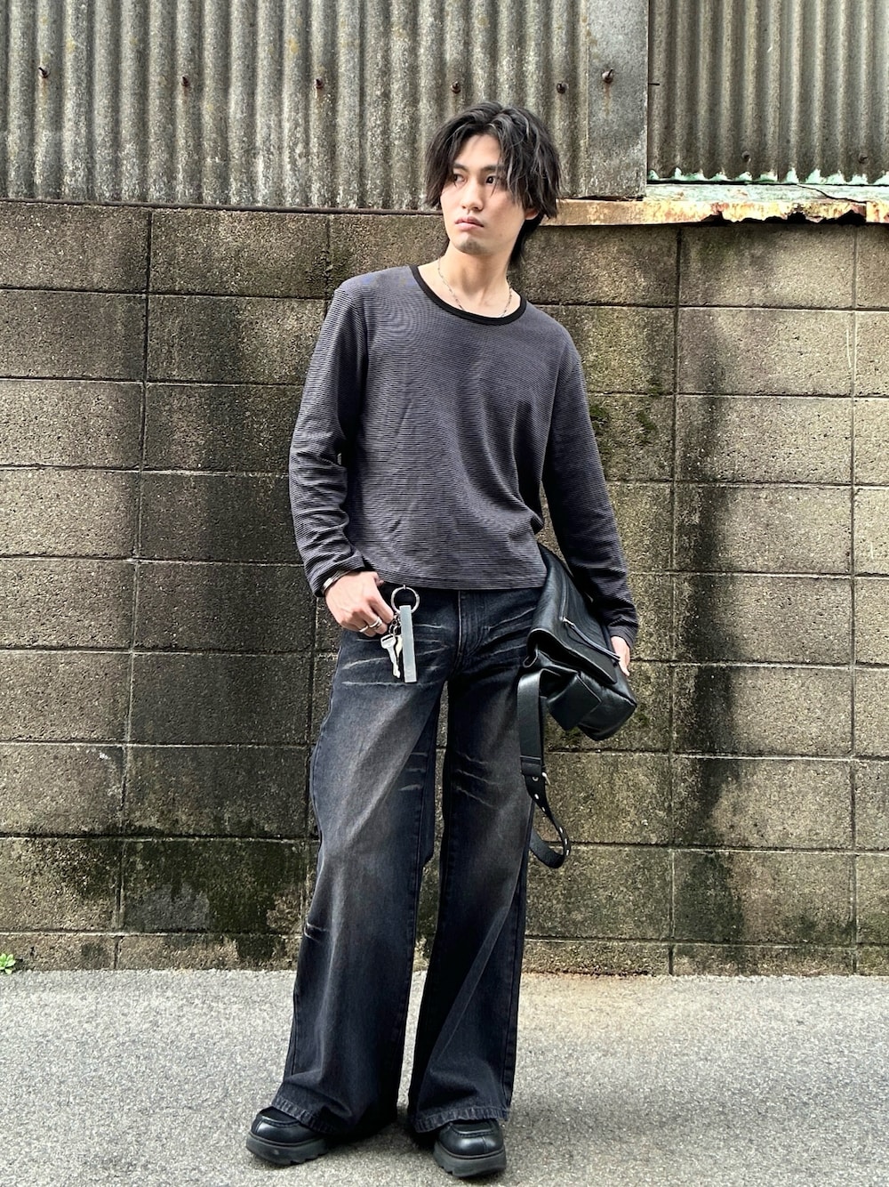 Parts Lab.】Vintage Washed Flare Denim Pants / ヴィンテージ
