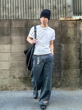 「Parts Lab.（パーツラボ）のアイテム」を使った、ユート/Yutoさん（メンズ・172cm）の夏コーディネート