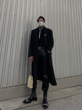 「アイテム（フォーマルスーツ/小物）」を使った、Tomyさん（メンズ・179cm・20代）の冬コーディネート