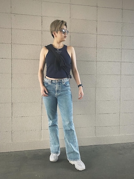 「エアマックス95」｜Serikaさん（レディース・167cm）の夏コーディネート