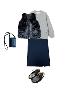 「no brand（ノーブランド）のアイテム（その他）」を使った、uuy akirさん（レディース・150cm）の春コーディネート