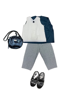 「アイテム（モカシン/デッキシューズ）」を使った、uuy akirさん（レディース・149cm）の秋コーディネート