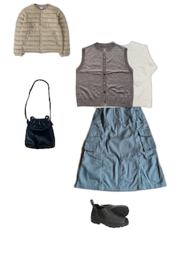 「Blundstone（ブランドストーン）のアイテム」を使った、uuy akirさん（レディース・149cm）の春コーディネート