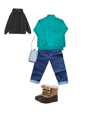 「Blundstone（ブランドストーン）のアイテム」を使った、uuy akirさん（レディース・149cm）の冬コーディネート