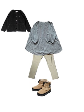 uuy akirさん（レディース・150cm）の冬コーディネート