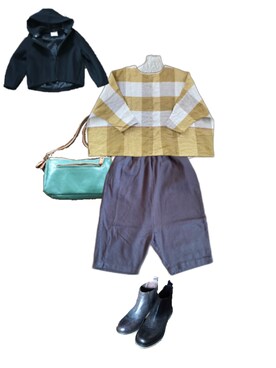 「アイテム（その他、シルバー系）」を使った、uuy akirさん（レディース・149cm）の冬コーディネート