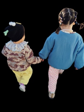 「F.O.KIDS（エフオーキッズ）のアイテム」を使った、A さん（レディース・161cm）の冬コーディネート