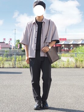 「ステッチ」｜ゆーとさん（メンズ・173cm・20代）の夏コーディネート
