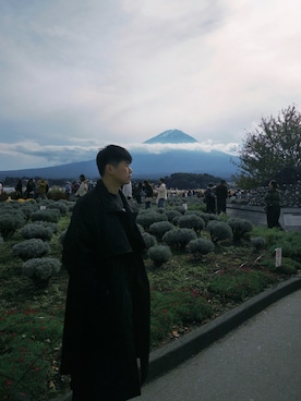 「アイテム（トレンチコート）」を使った、eminemsybさん（メンズ・172cm）の秋コーディネート