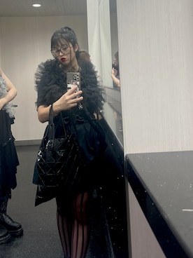 「black」｜sakikoさん（レディース・154cm）の秋コーディネート